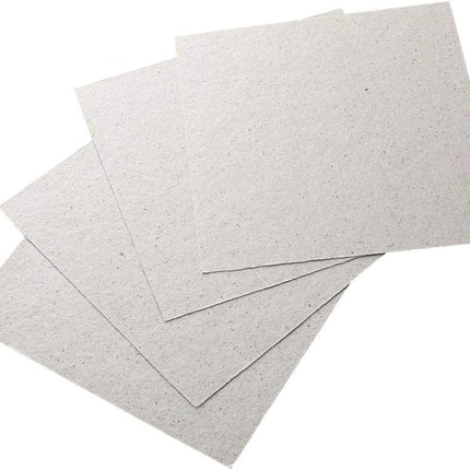 Large Microwave Waveguide Cover DIY Cut to Size MICA Sheet (15 x 12 cm) Replacement Part (Pack of 4pcs)