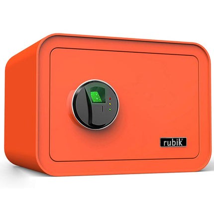 Rubik Medium Fingerprint Safe Box with Keys, RB25QC (25x35x28cm)