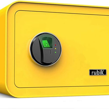 Rubik Medium Fingerprint Safe Box with Keys, RB25QC (25x35x28cm)